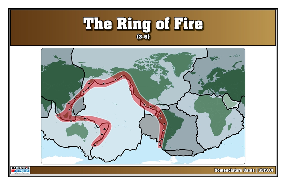 The Ring of Fire (Nomenclature Cards) (3-6) 