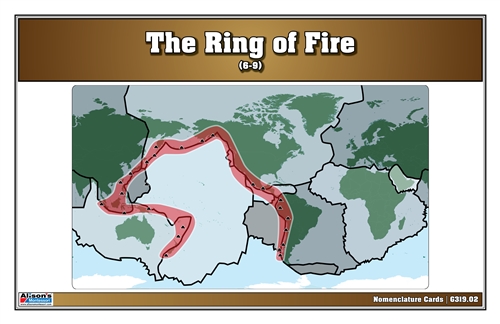 The Ring of Fire (Nomenclature Cards) (6-9)