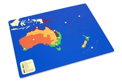 Biomes Puzzle Map of Australia