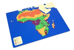 Biomes Puzzle Map of Africa