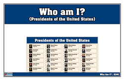 Who am I? Presidents of the United States (Printed)