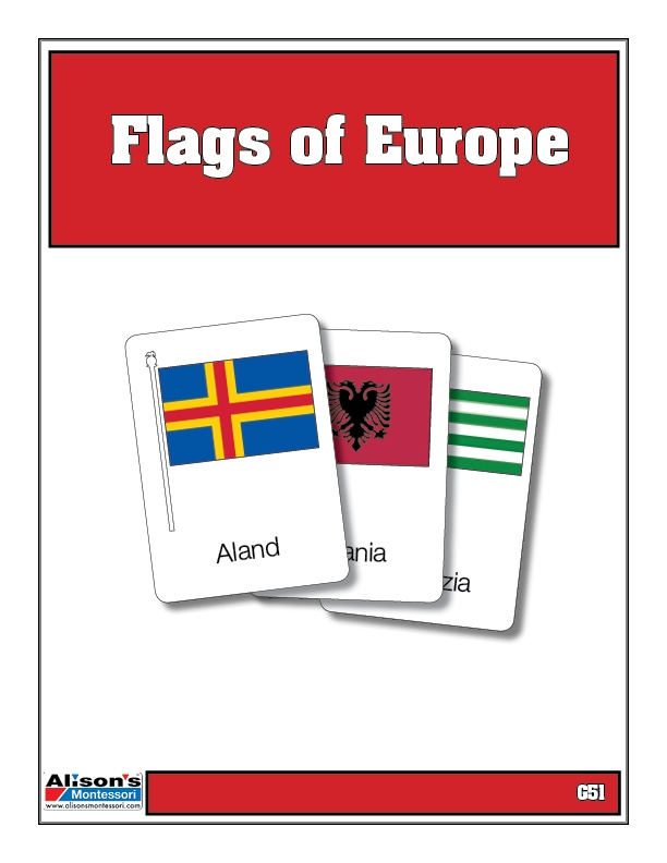 Flags of Europe Cards