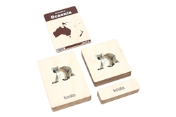 Animals of Oceania Nomenclature Cards (Printed)