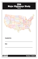 USA Major Highways Study Workbook