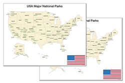 USA National Parks Study - Complete Set