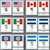 FLAGS OF NORTH AMERICA