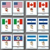FLAGS OF NORTH AMERICA