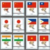 FLAGS OF ASIA