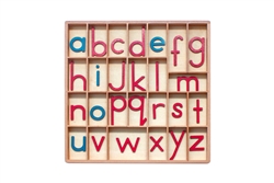 Montessori: Small Moveable Alphabets with Box