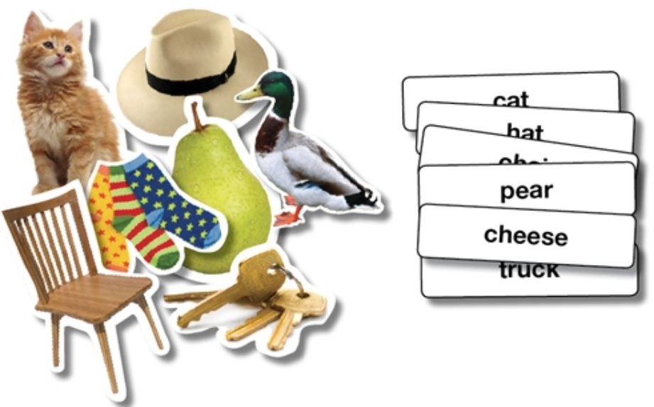 Rhyming Pictures and Labels (Printed, Laminated & Cut)