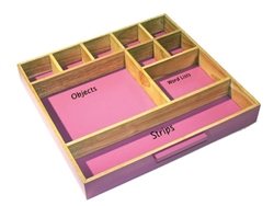 Storage Tray for Pink Language Series