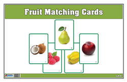 Fruit Matching Cards (Printed)