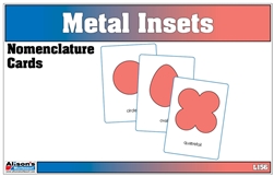 Metal Insets Nomenclature Cards
