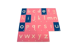 Lowercase Print Tracing Board (Tiles Only)