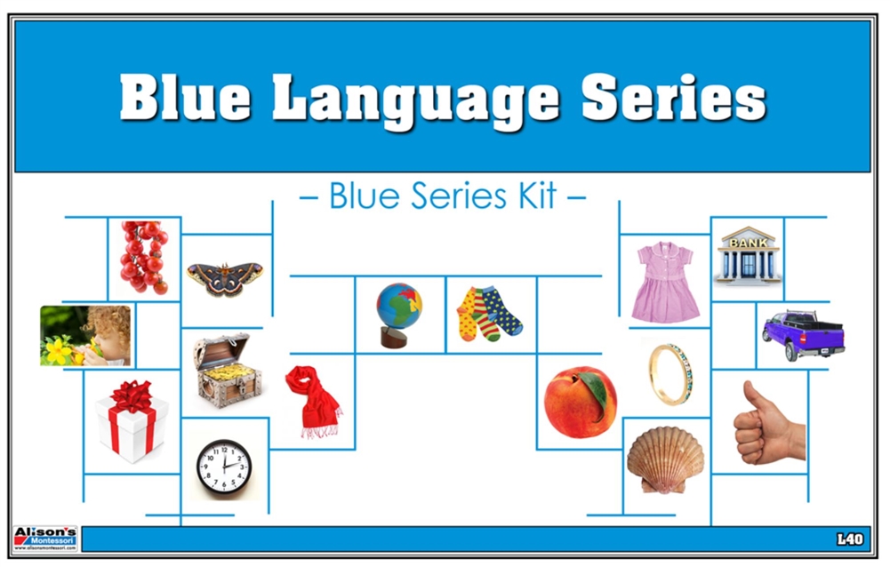  Montessori Blue Language Series 