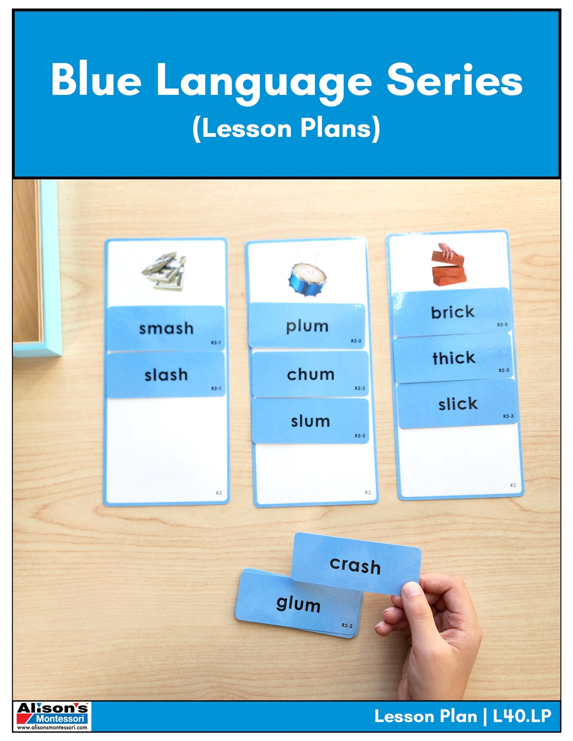 Montessori Blue Language Series Lesson Plan