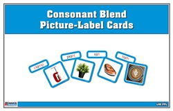 Consonant Blend Picture-Label Cards