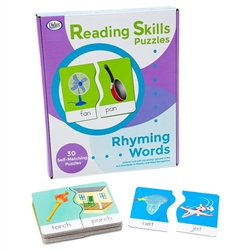 Reading Skills Puzzles: Rhyming Words