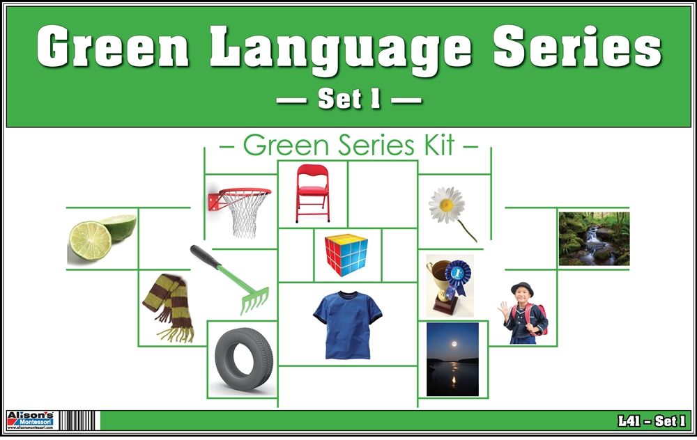 Language Kit - The Green Series Montessori Materials for Primary Language 17 