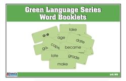 Green Series Word Booklets (Printed, Laminated and Cut)