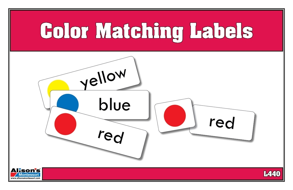 Color Matching Labels (Printed, Laminated and Cut)