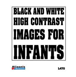 Black & white High Contrast Images for Infants