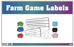 Montessori Materials: Farm Game Labels (Printed)