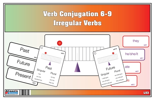 Verb Conjugation Irregular Verbs (6-9)