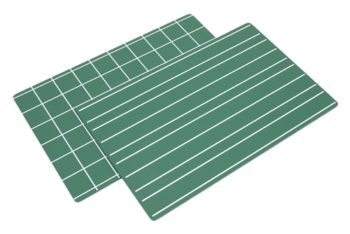 Double Line Green Boards (2 Pieces)