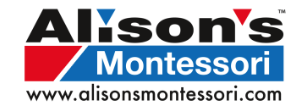 Alison's Montessori & Educational Ma logo