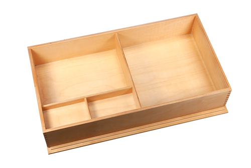 Box for wooden bead material