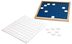 Chinese Hundred Board Tiles with Control Chart