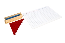 Montessori: Addition Strip Board