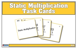 Static Multiplication Task Cards