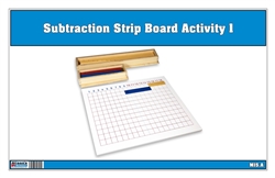 Subtraction Strip Board Activity Set 1 (Printed)