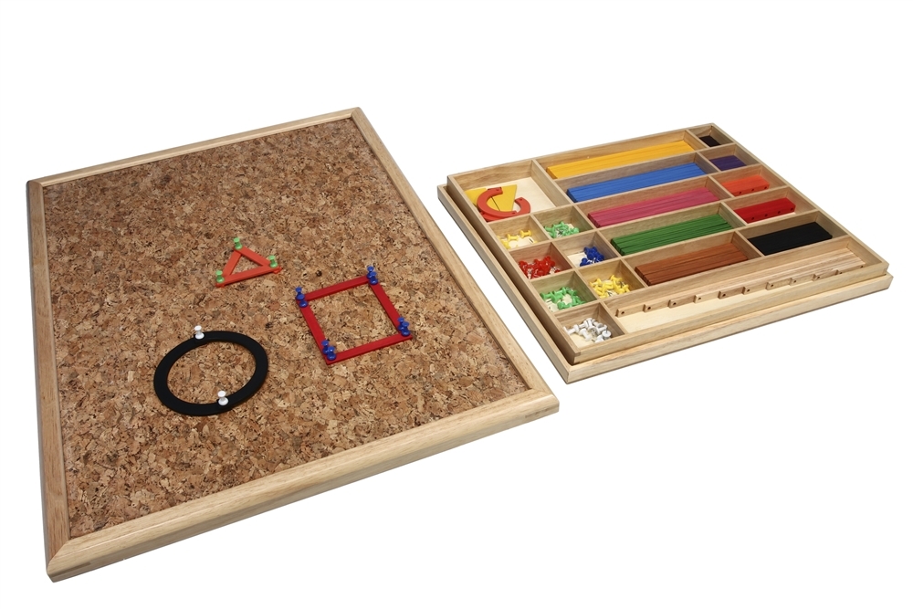 Calumnia pestaña Lidiar con Montessori Materials: Geometric Stick Material