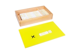 Multiplication Equations and Products Box