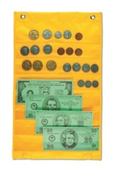 Money Pocket Chart with Play Money