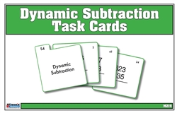 Dynamic Subtraction Task Cards