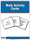 Math Activity Cards 6-9 (Printed and Laminated)