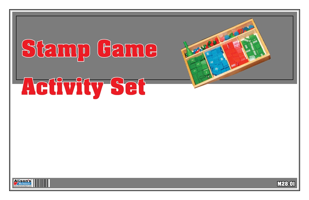 Montessori: Stamp Game Activity Set