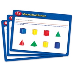 Folding Geometric Shapes Activity Cards