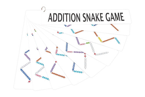 Montessori Materials: Addition Snake Charts