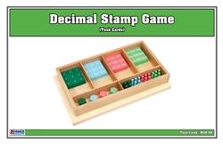 Decimal Stamp Game (Task Cards)