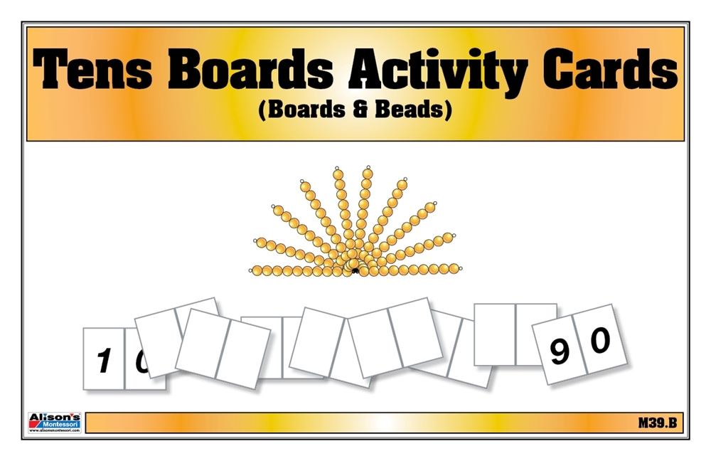 Tens Boards Activity Cards 