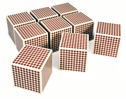 Montessori Wooden Nine Thousand Cubes