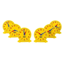 12-Hour Student Clock, Set of 6