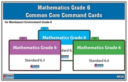 Mathematics Grade 6 Common Core Command Cards