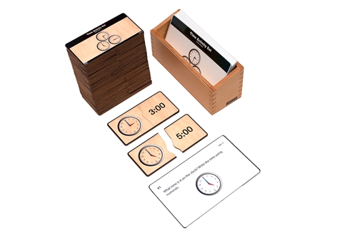 Wooden Time Activity - Complete Set