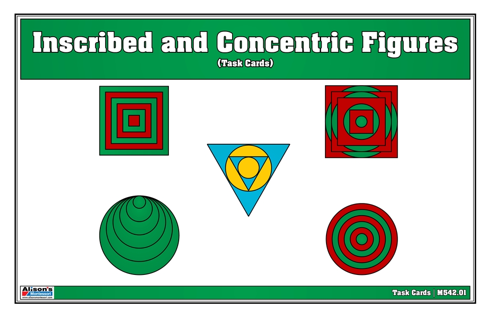 Inscribed and Concentric Figures (Task Cards) 